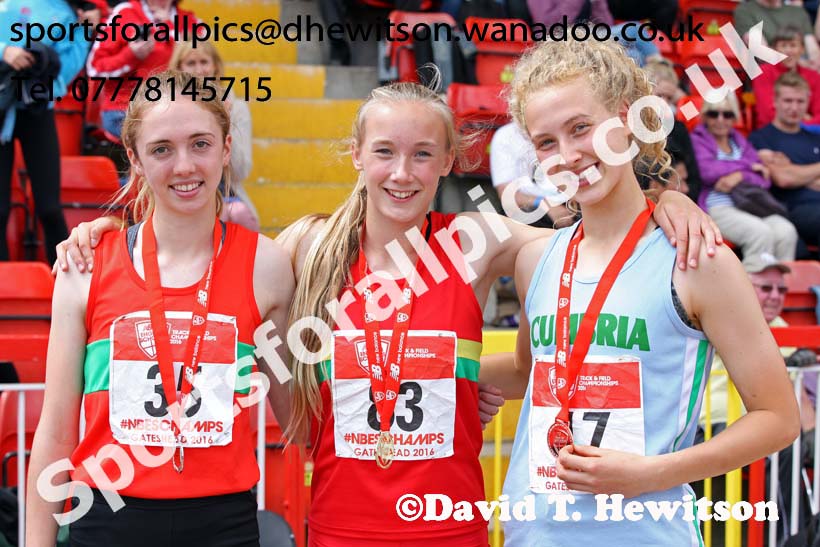 Junior girls high jump, English Schools Track and Field. Photo: David T. Hewitson/Sports for All Pics